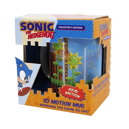 Sonic the Hedgehog 3-D Motion Mug